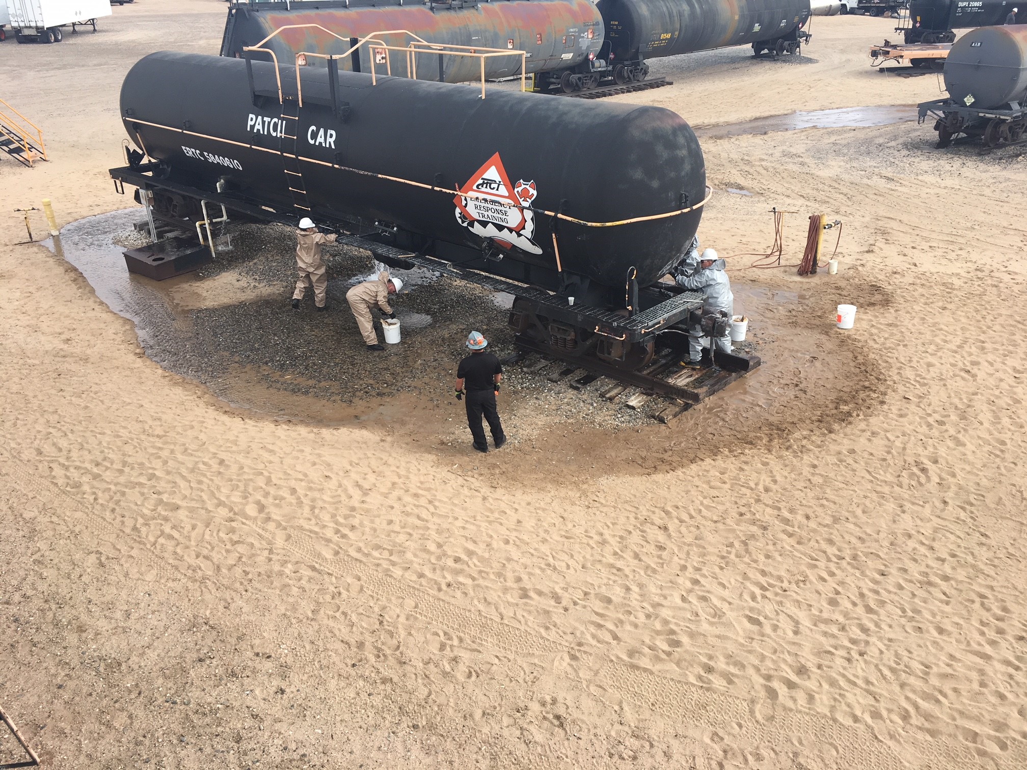 BNSF Hazmat 24 Hour Emergency Response with Derailment Scenario Training